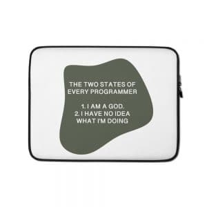 Programer Laptop Sleeve