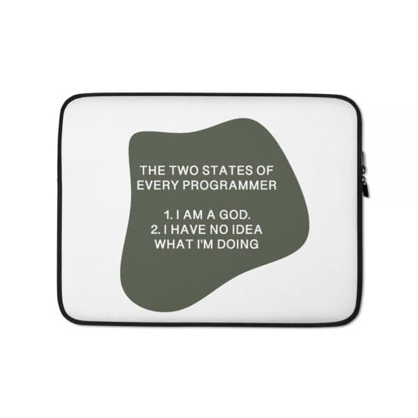 Programer Laptop Sleeve