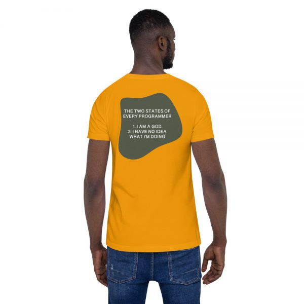 Two States of Programmer - Unisex T-Shirt - Image 9